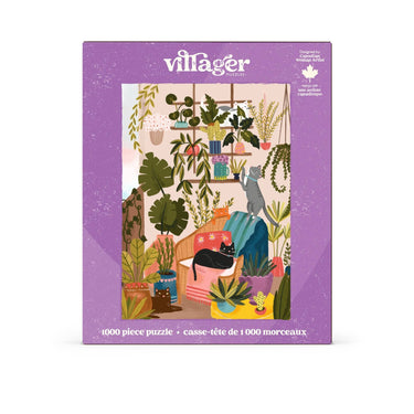 Balcony Cats 1000-Piece Puzzle